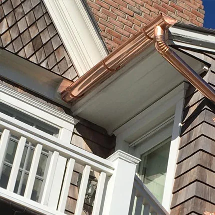 copper gutter installation Kings Point ny